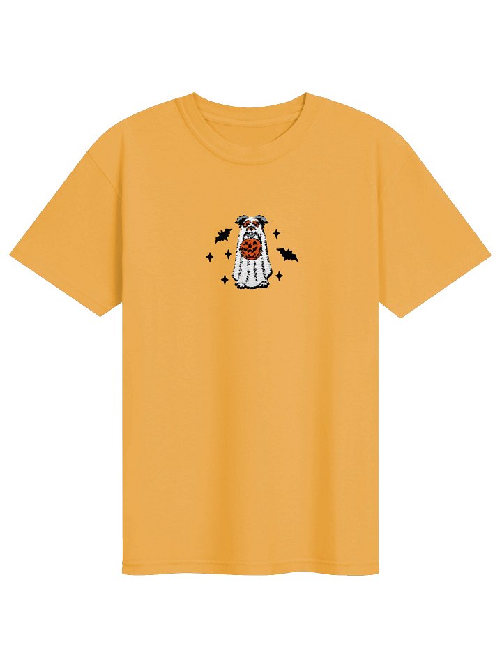 Halloween Australian Shepherd(Blue Merle) Embroidered T-Shirt product image (33)