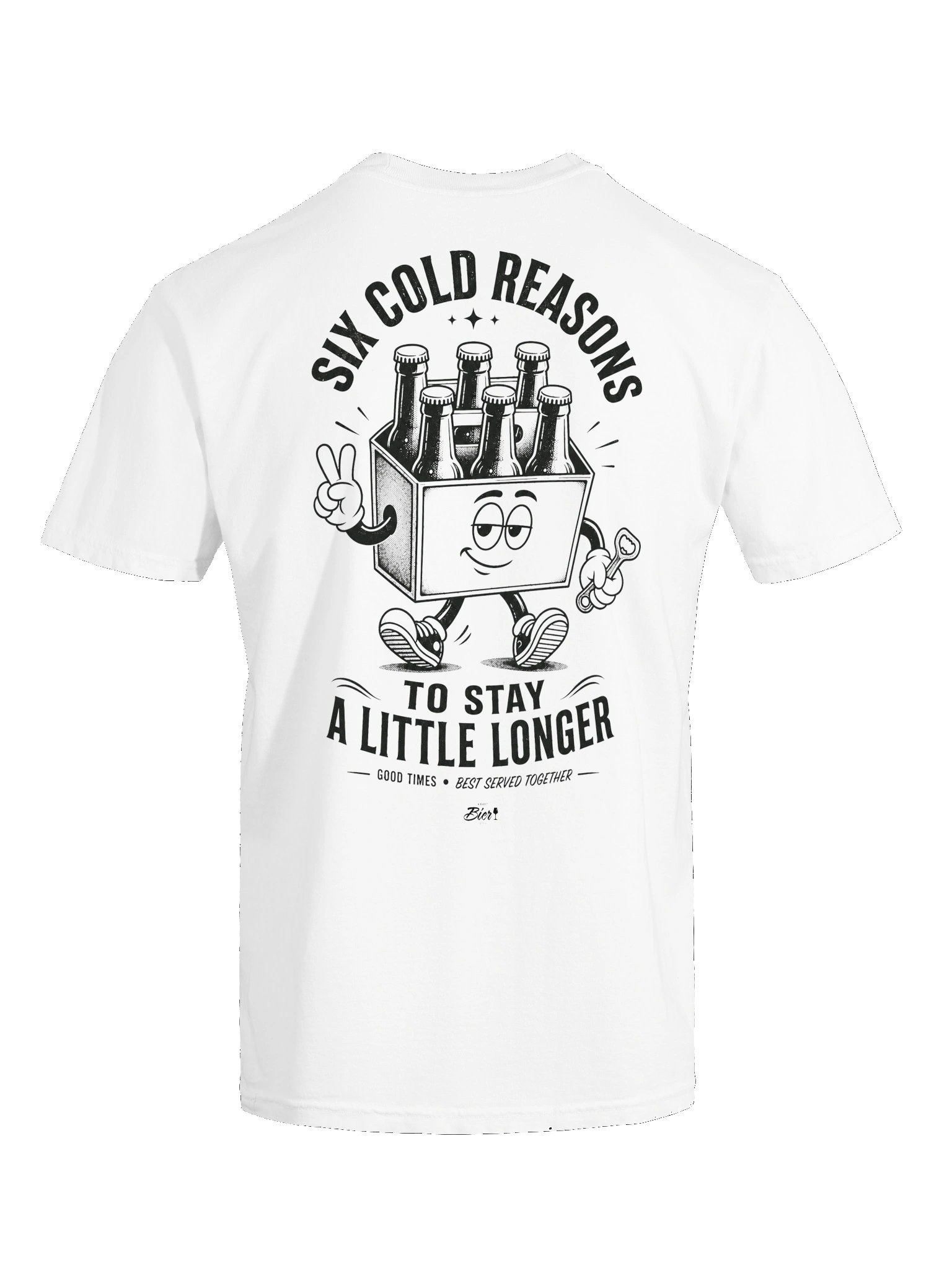 Six cold reasons Herren Premium Craftbeer T-Shirt product image (65)