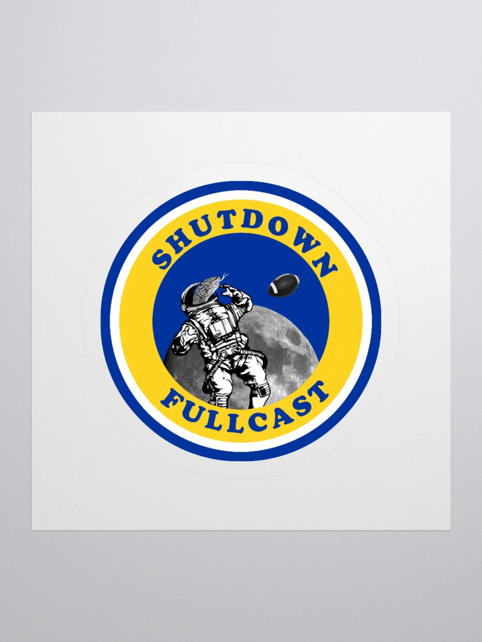 Fullcast Logo Sticker product image (1)