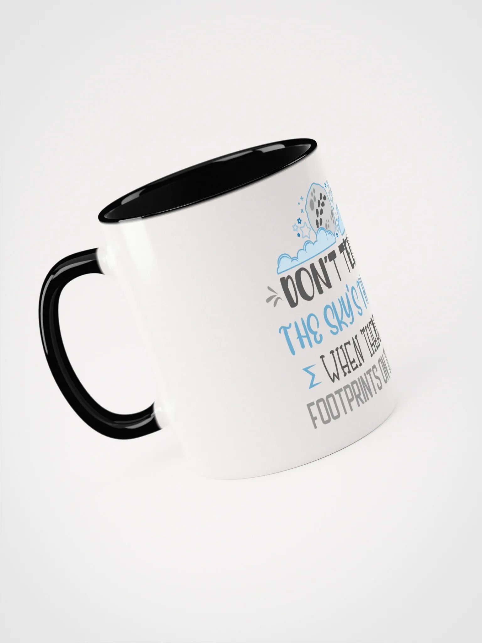 Footprints on the Moon Mug product image (3)