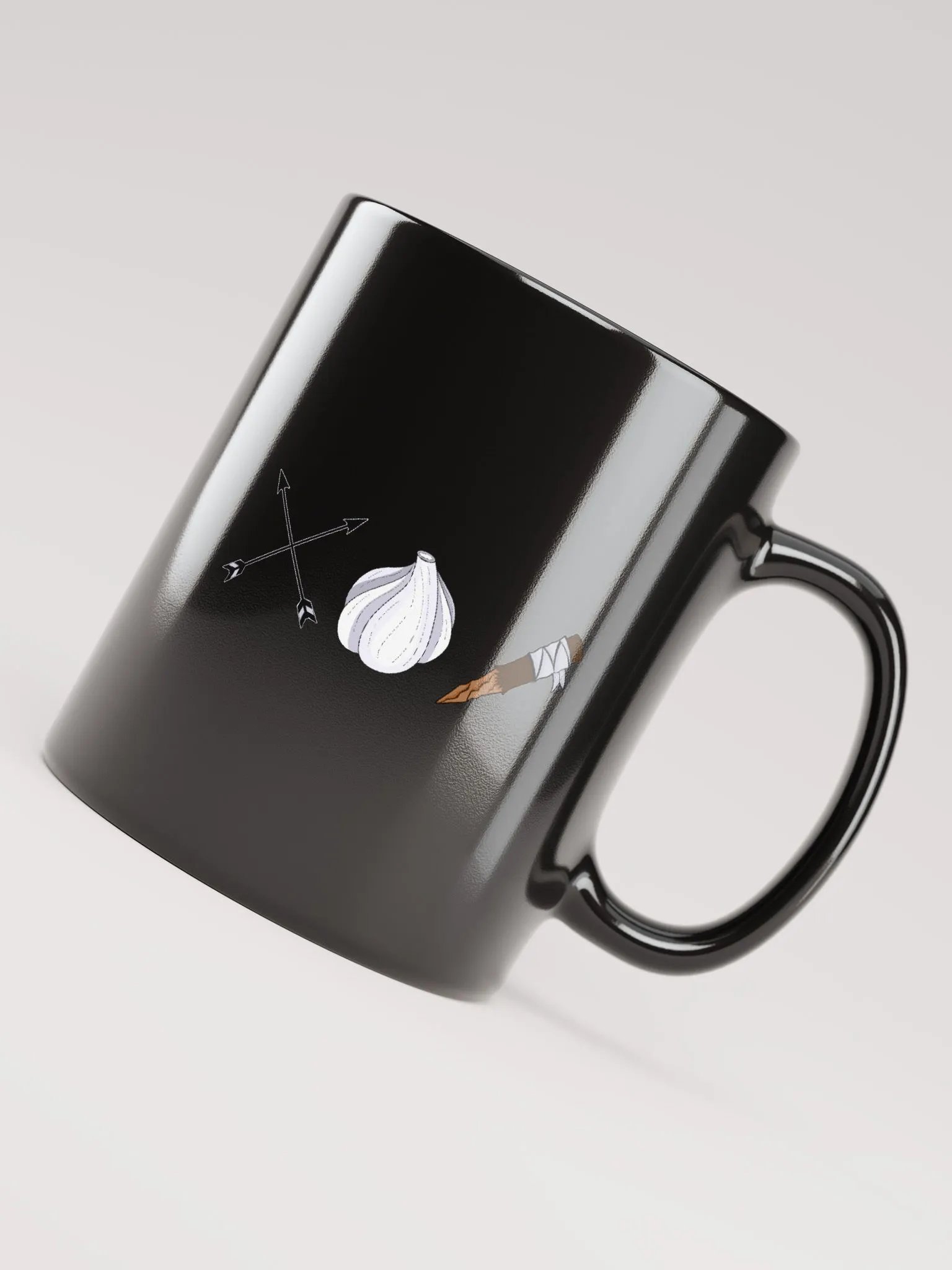 Vampires Everywhere! Black Glossy Mug product image (5)