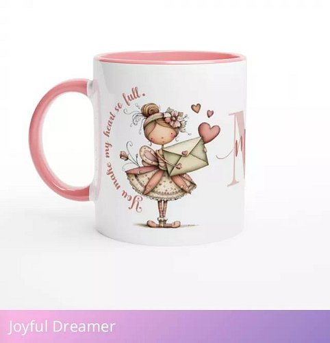 Personalized 11oz Ceramic Mug | You make my heart so full - Love Themed👇

Celebrate love in style with our delightful Valenti...
