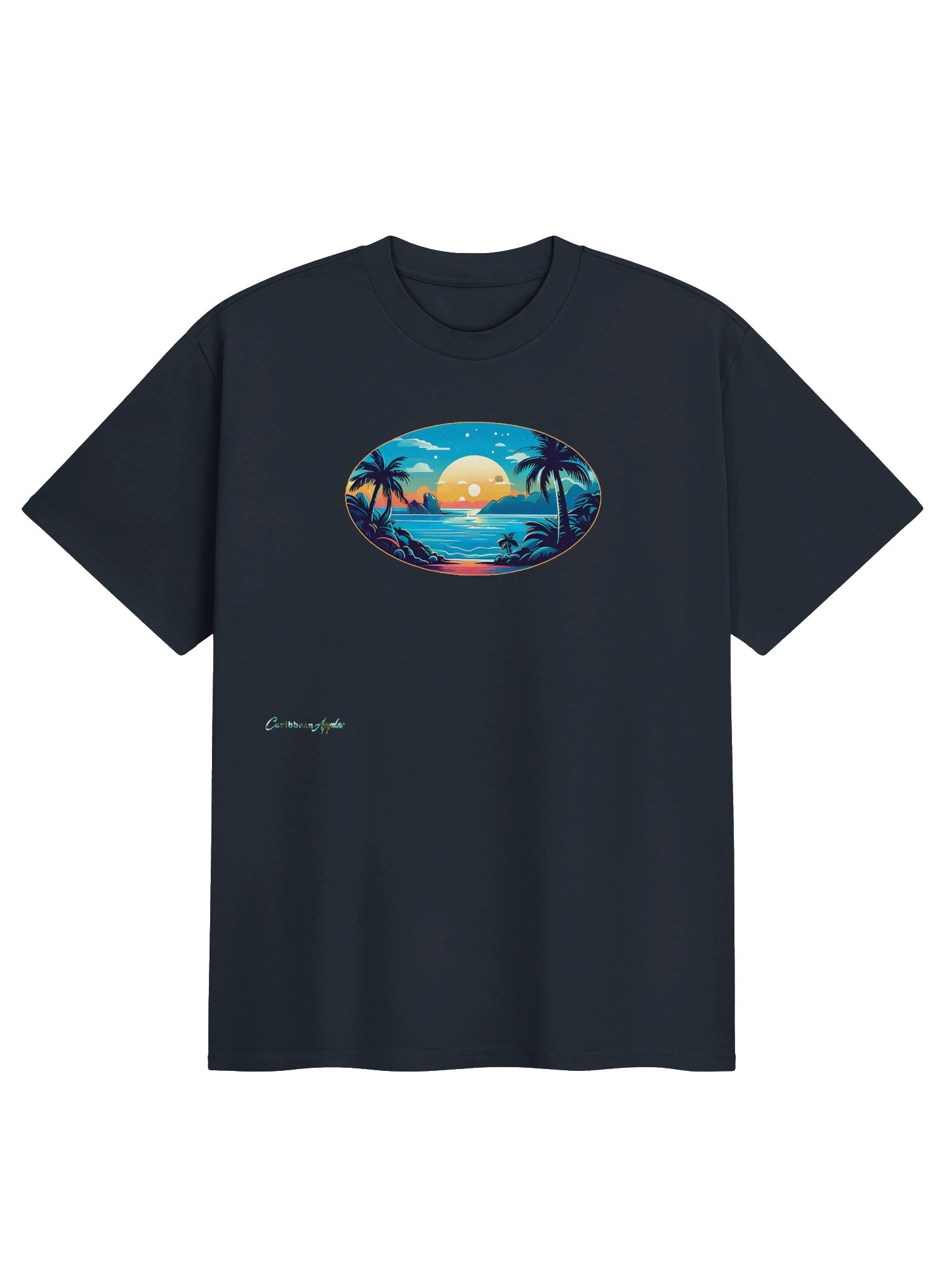CaribbeanApples - Twilight Bays | Heavy T-shirt | 5 Colors product image (5)