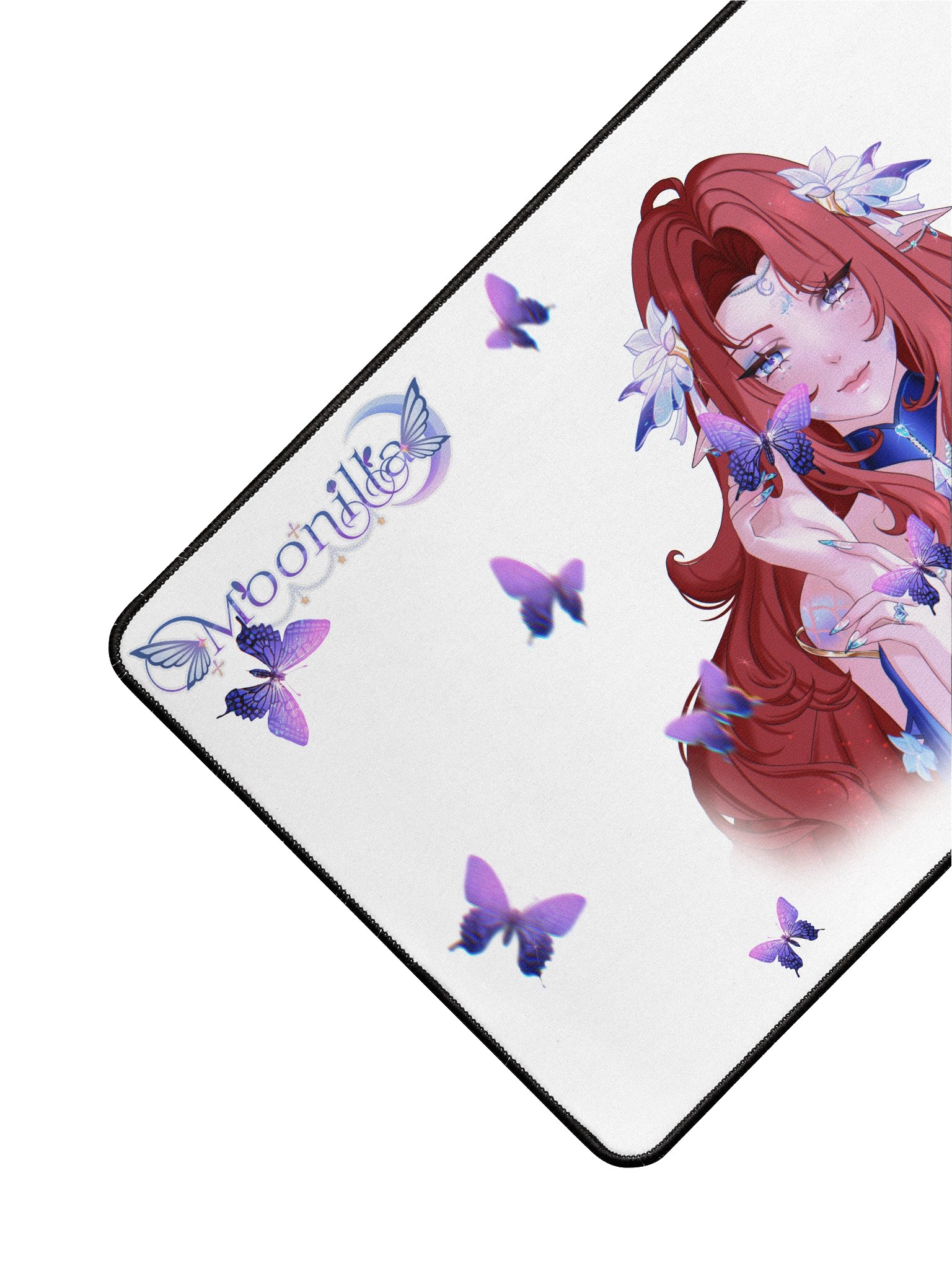 Moon Mermaid Butterfly Desk Mat product image (3)