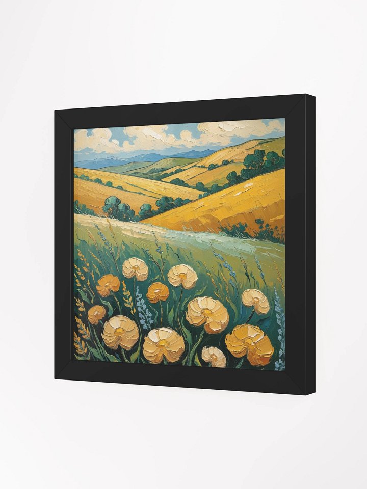 Serene Hills Framed Matte Poster product image (6)