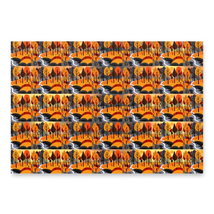 Autumn and Leaf Gift Wrap product image (2)