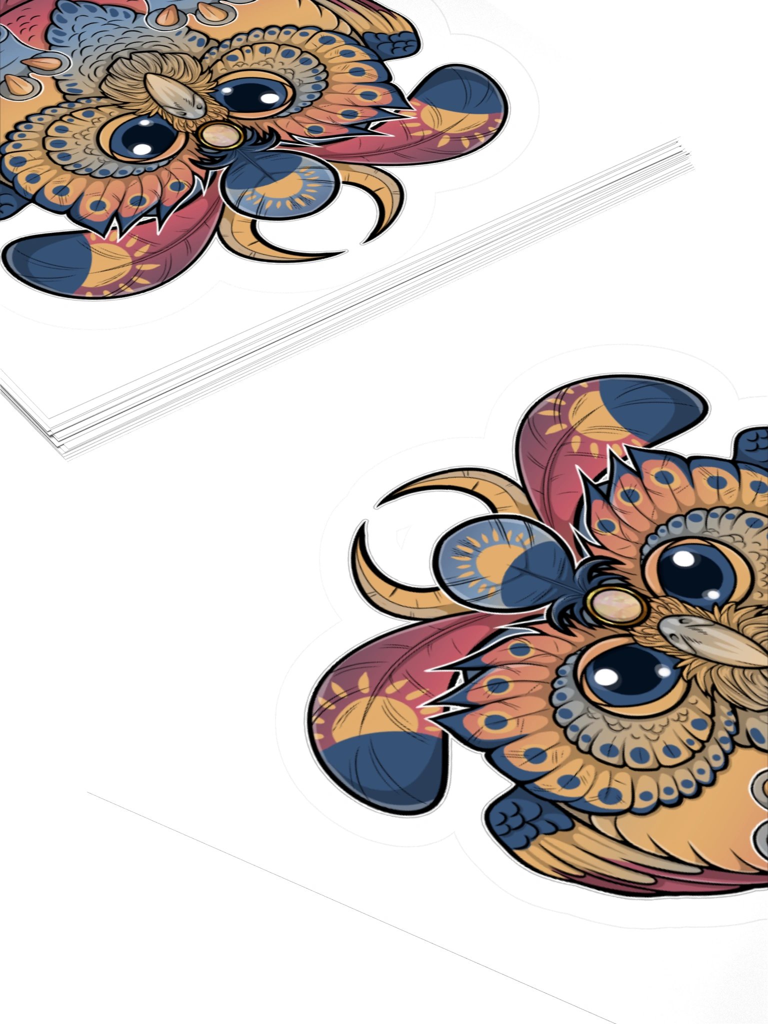 Sunrise Owl Stickers product image (4)