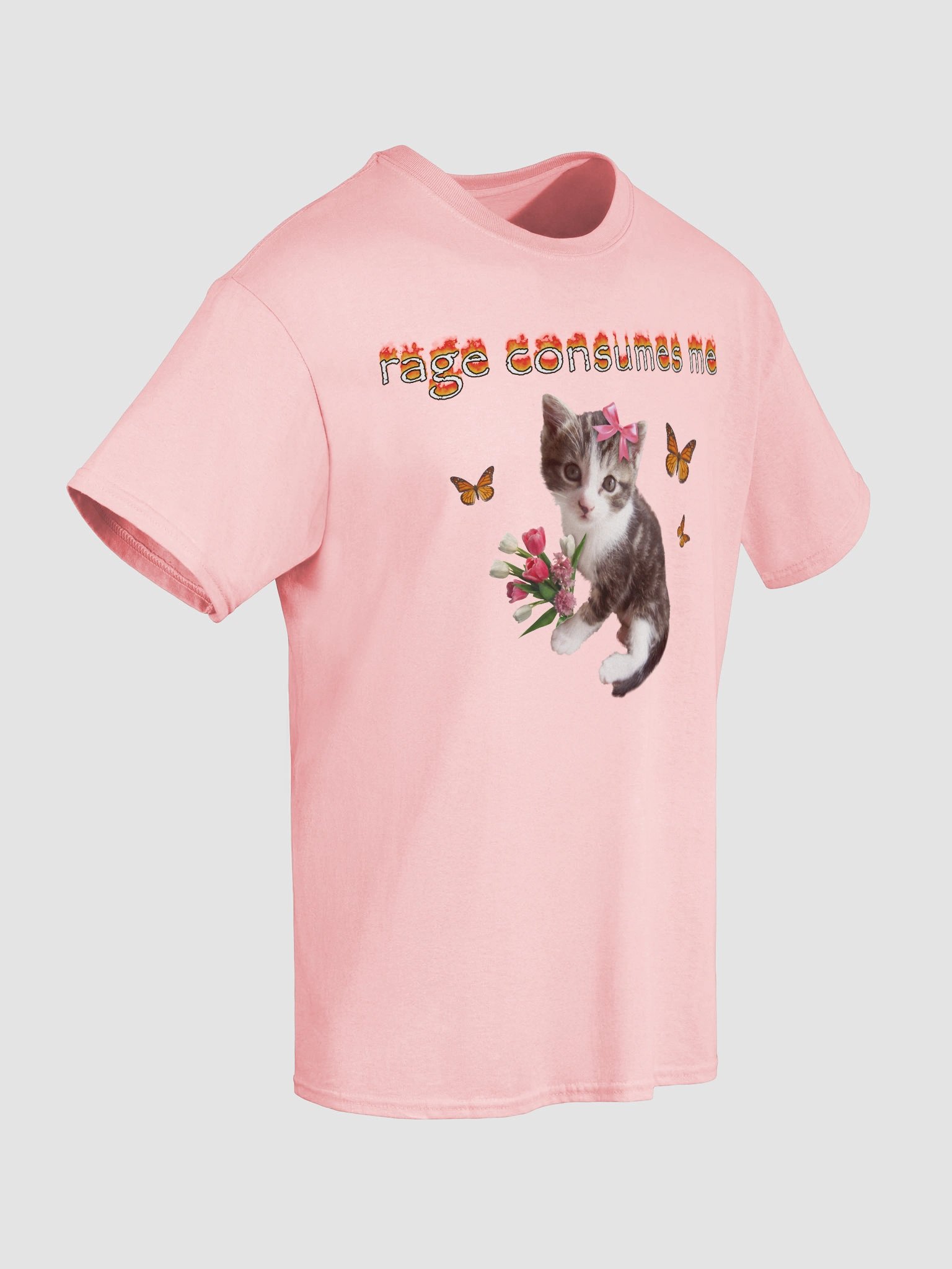 Rage Consumes Me Cat T-shirt product image (8)