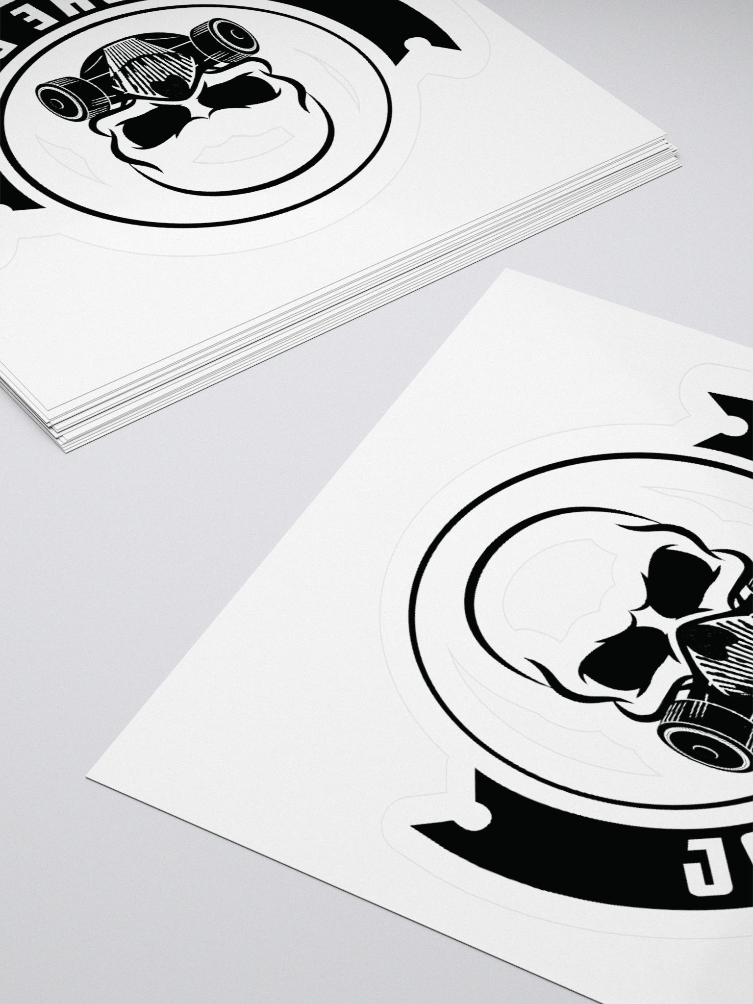 JTR SKULL Banner STICKER product image (11)