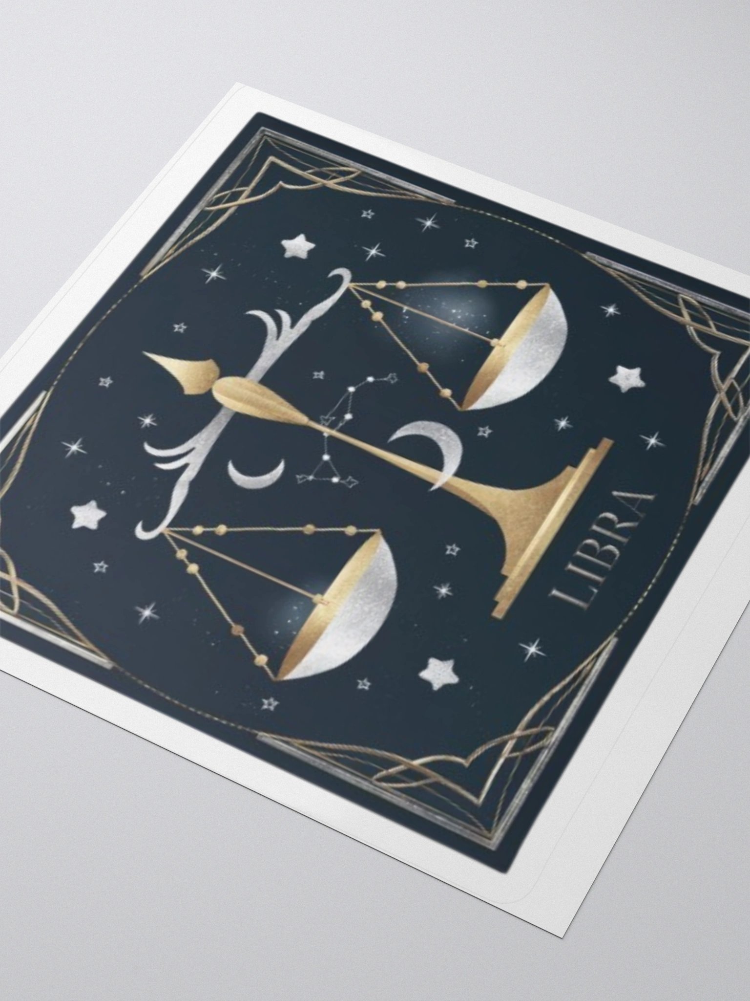 Libra Zodiac Sticker product image (9)