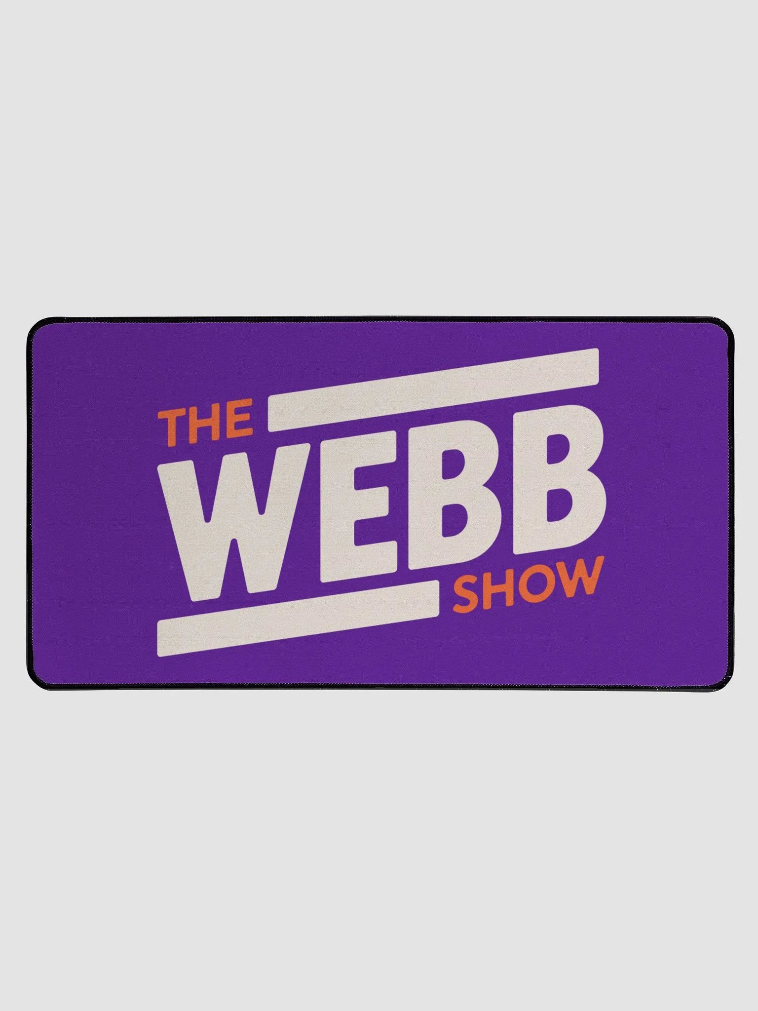 The Webb Show Solid Logo Desk Mat product image (1)
