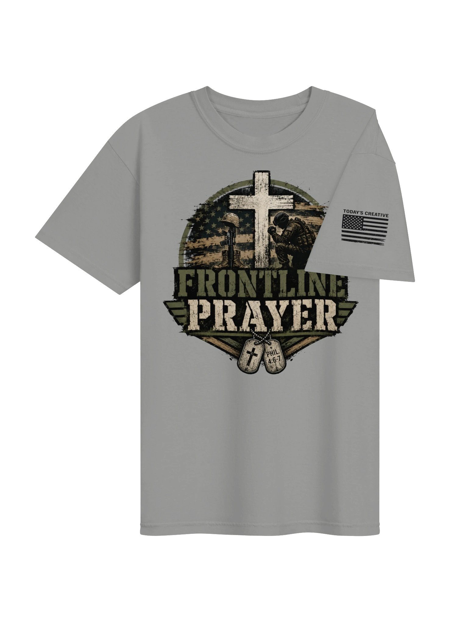Frontline Prayer Tee product image (40)