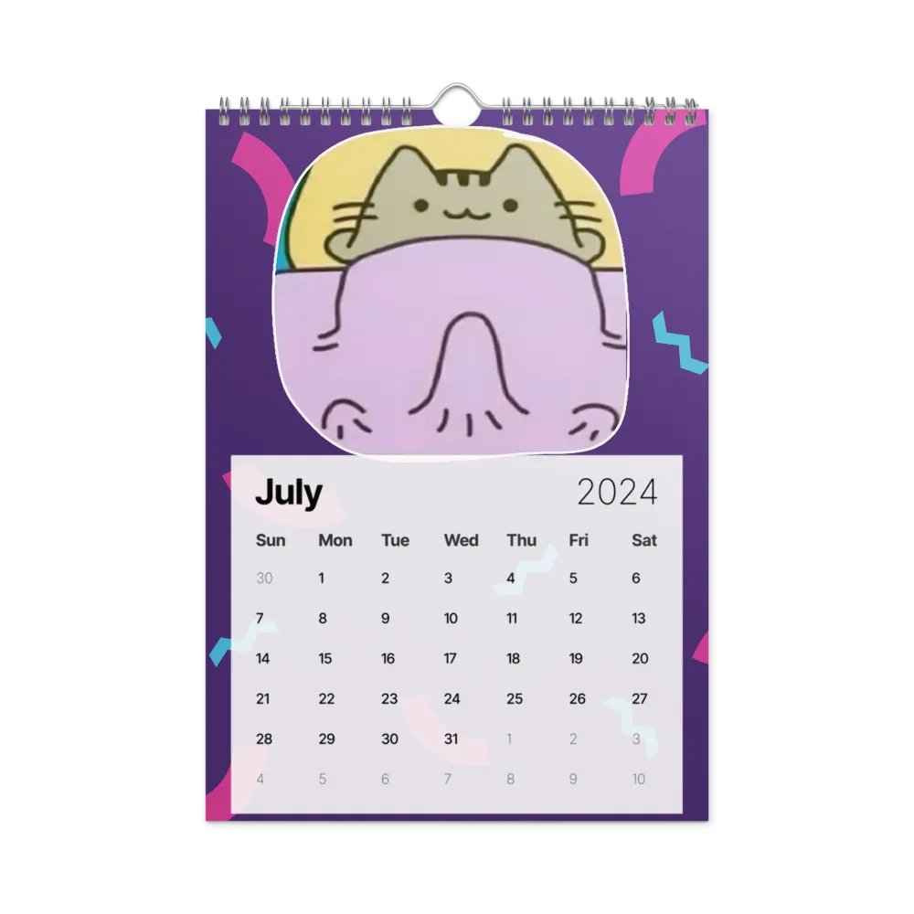 Wall Calendar (2024): Meme Cats product image (11)