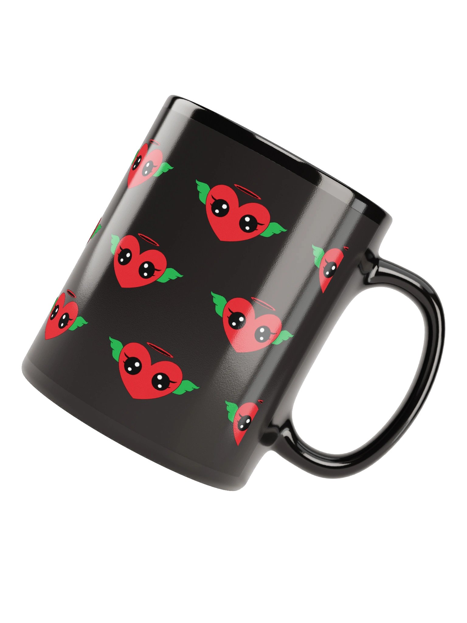 Heartfelt Wings Black Mug product image (8)