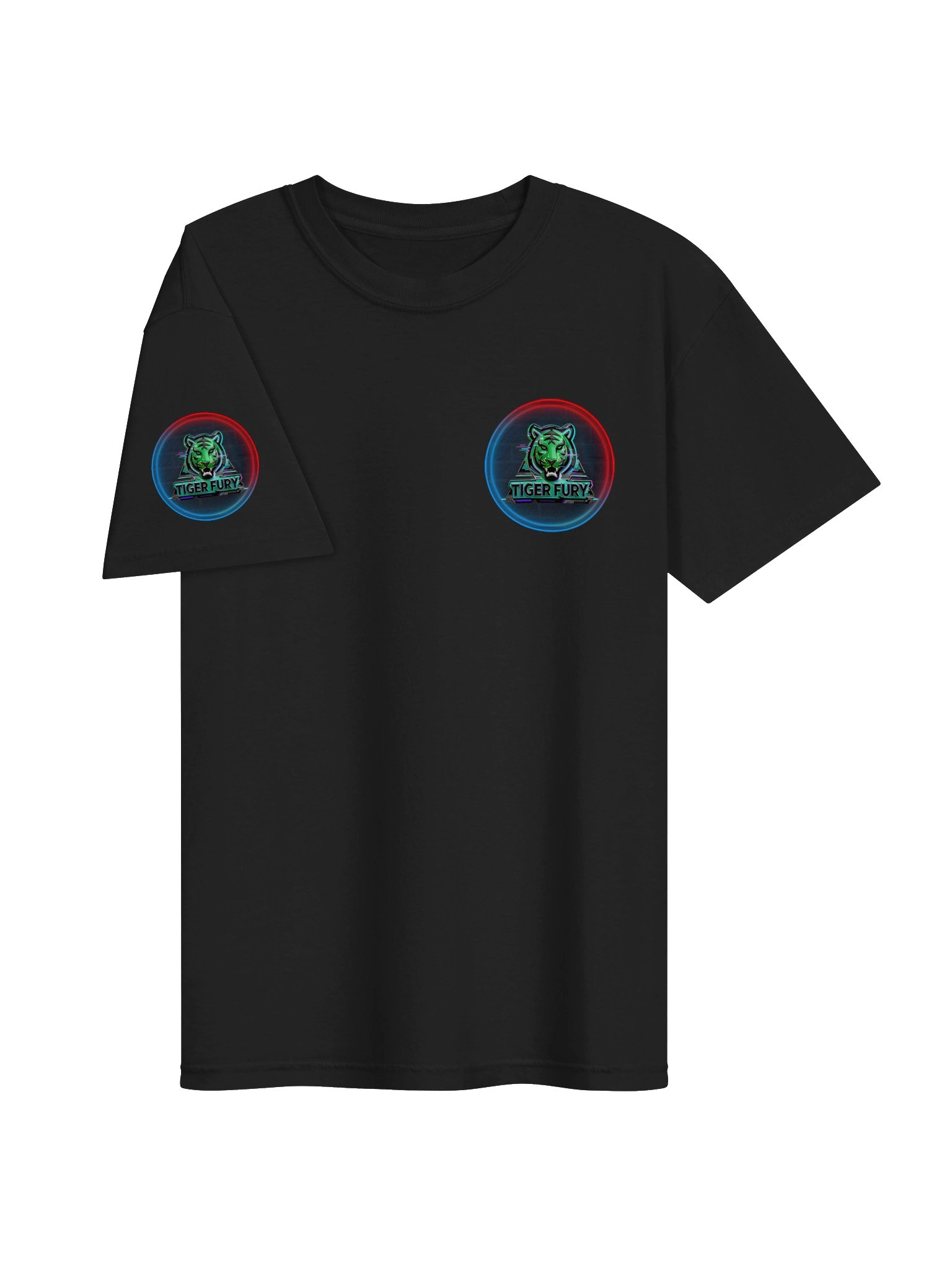 Tiger Fury Neon Logo (Printed) Tee product image (39)