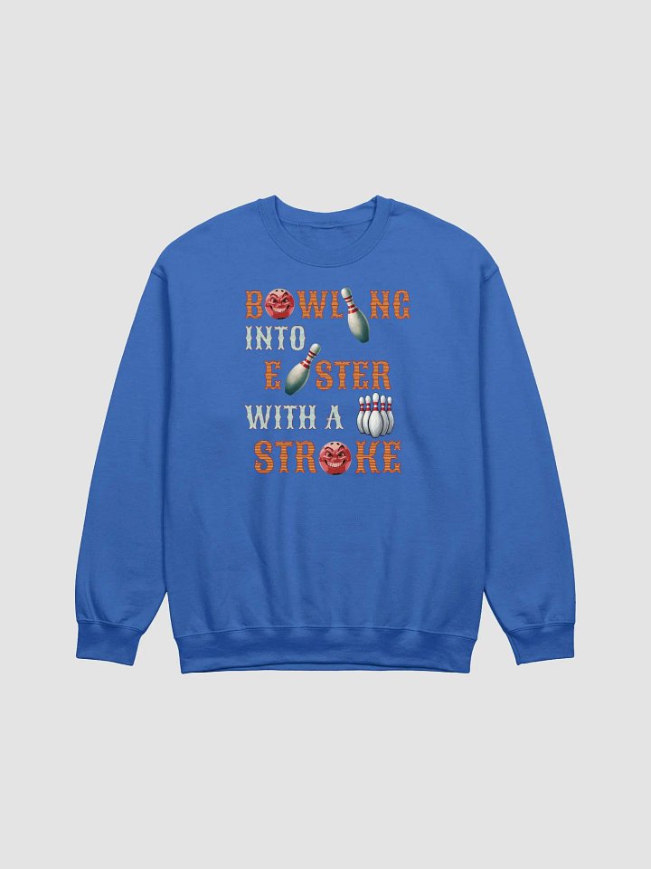 Bowling Into Easter With A Strike Crewneck Sweatshirt product image (17)