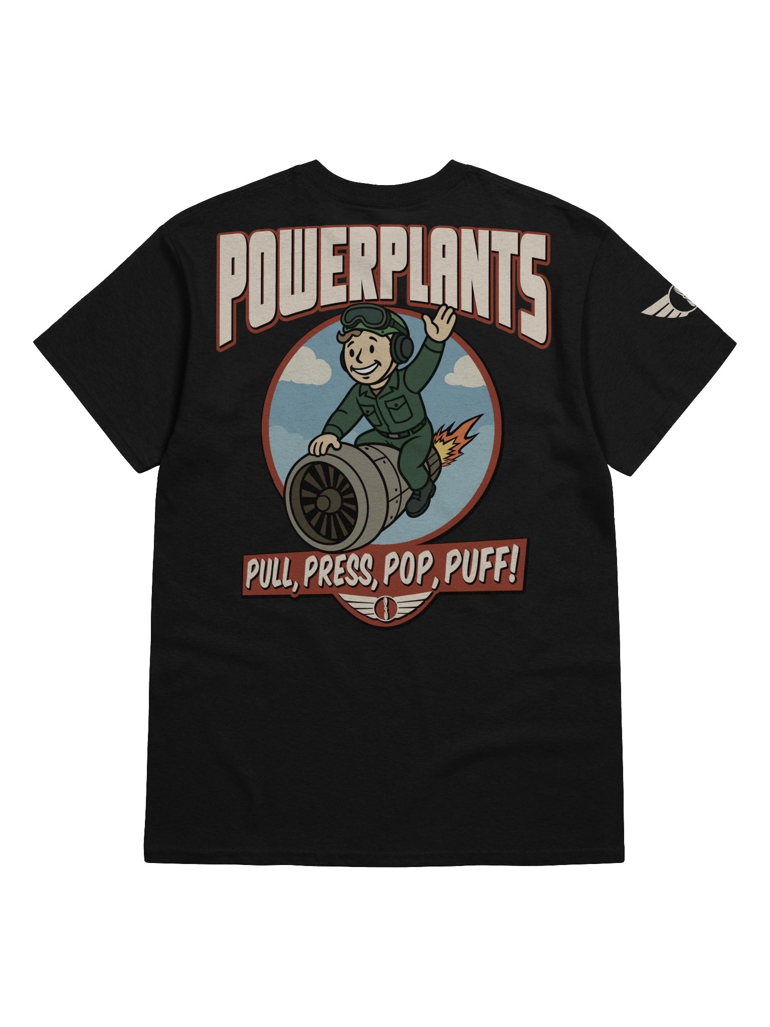 "POWERPLANTS: Puff!" Work Shirt product image (1)