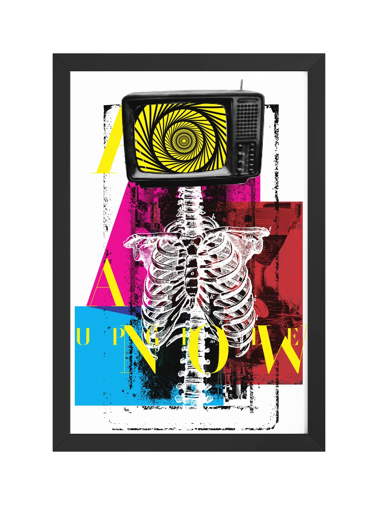UPGRADE NOW Collage Framed Poster product image (2)