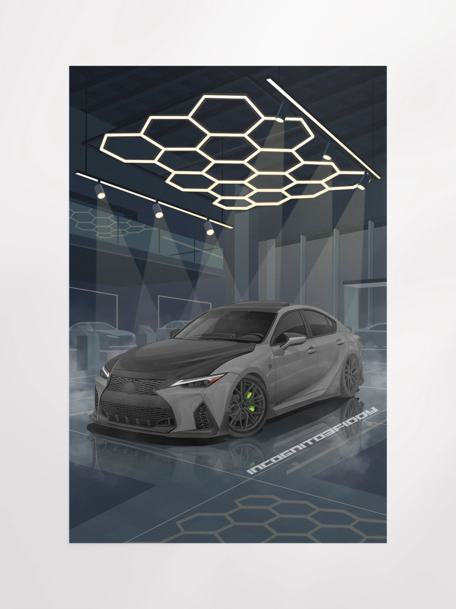 Poster - incognito3fiddy product image (1)