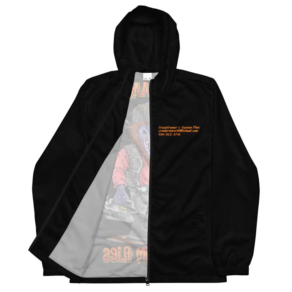 CrazyCramer's Custom Flies Waterproof Windbreaker product image (2)