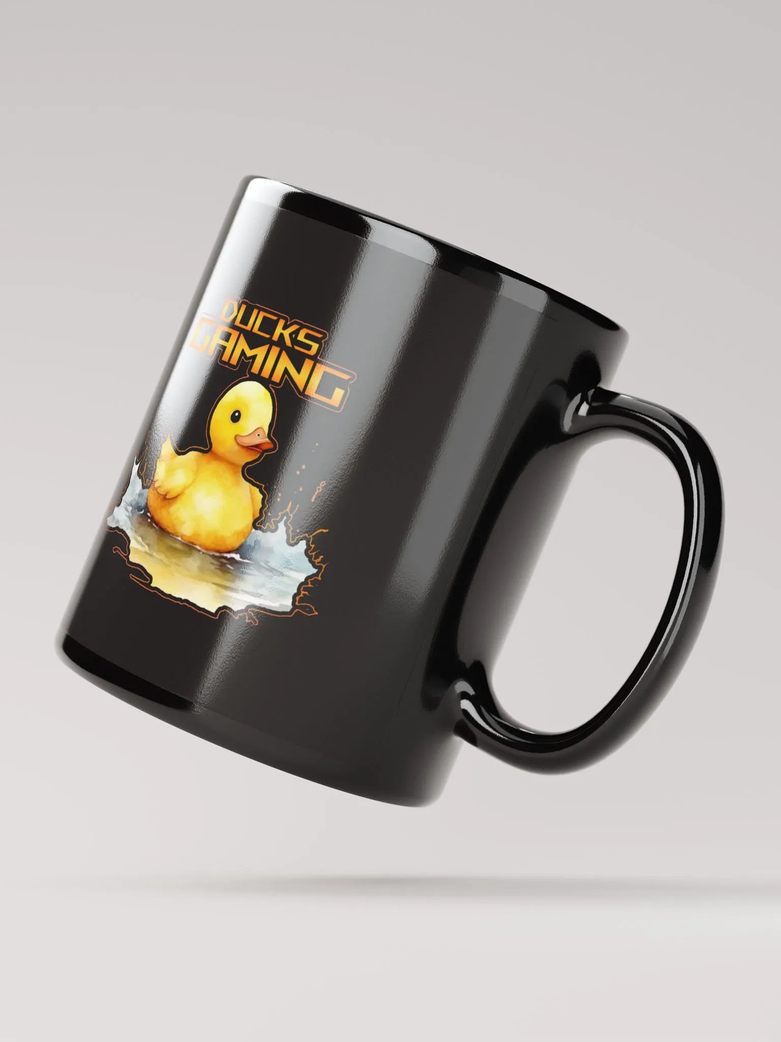 rubber duck cup black product image (2)