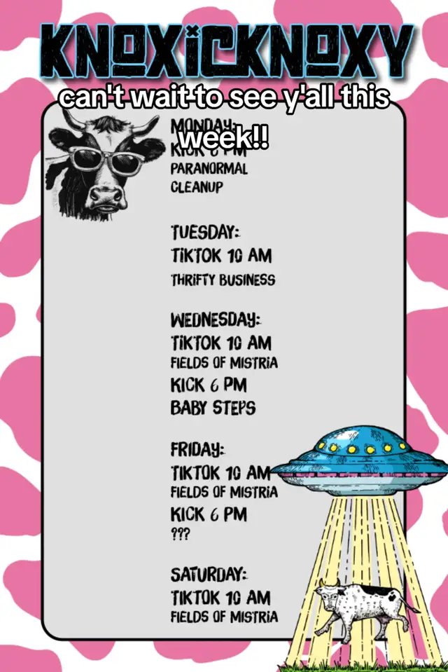 Hey guys! I can't wait to see y'all this week!! we will be doing one more day of Thrifty Business and then we are starting Fields of Mistria!! #cozystreamer #cozygaming #streamer #cozy 