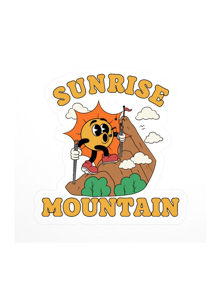 Nostalgia Collection | Sunrise Mountain Sticker product image (1)