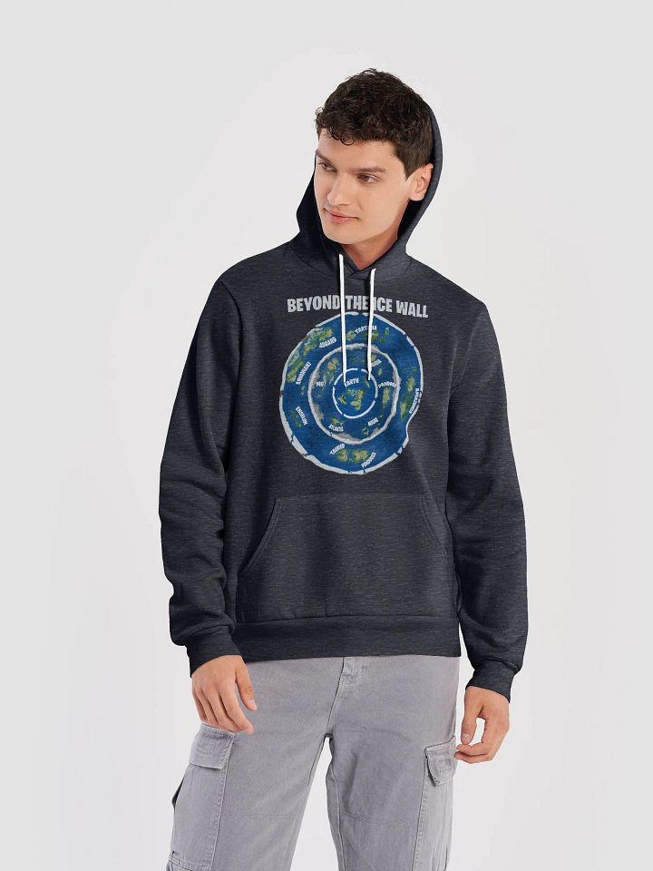 Premium Supersoft Hoodie Beyond The Ice Wall Map product image (21)