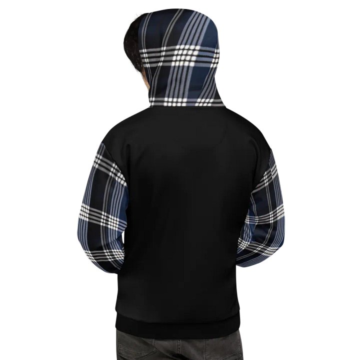 Blue Tartan Brit Artz Hoodie product image (1)