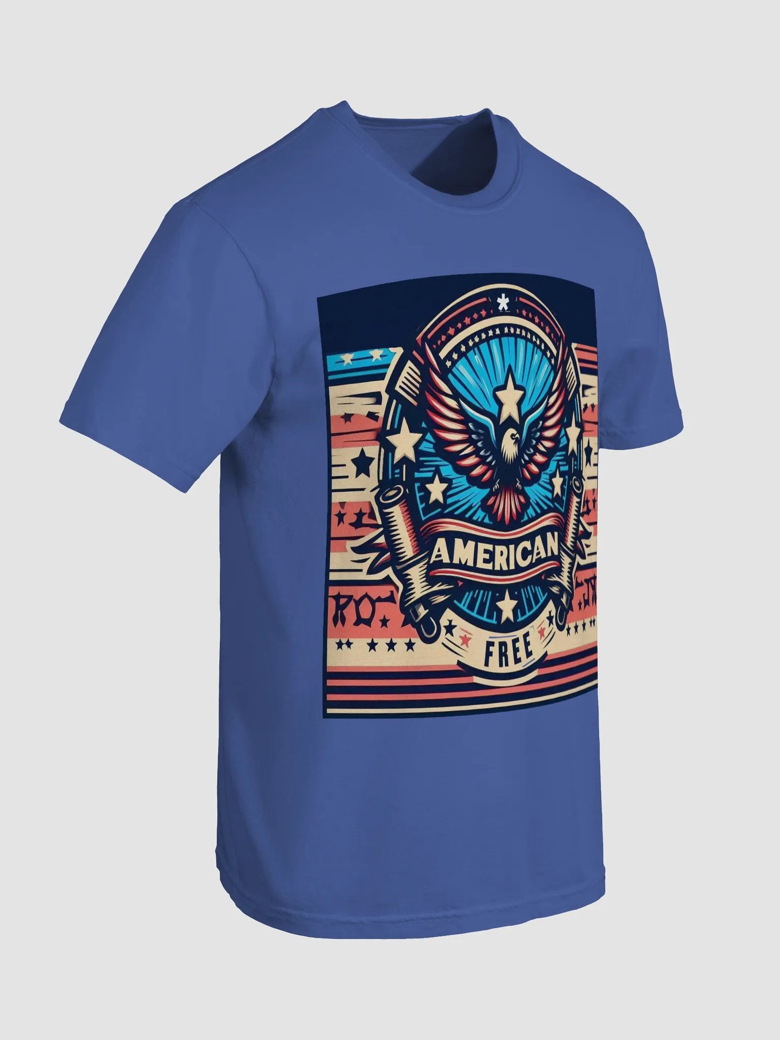 Patriotic Eagle Vintage T-Shirt product image (73)