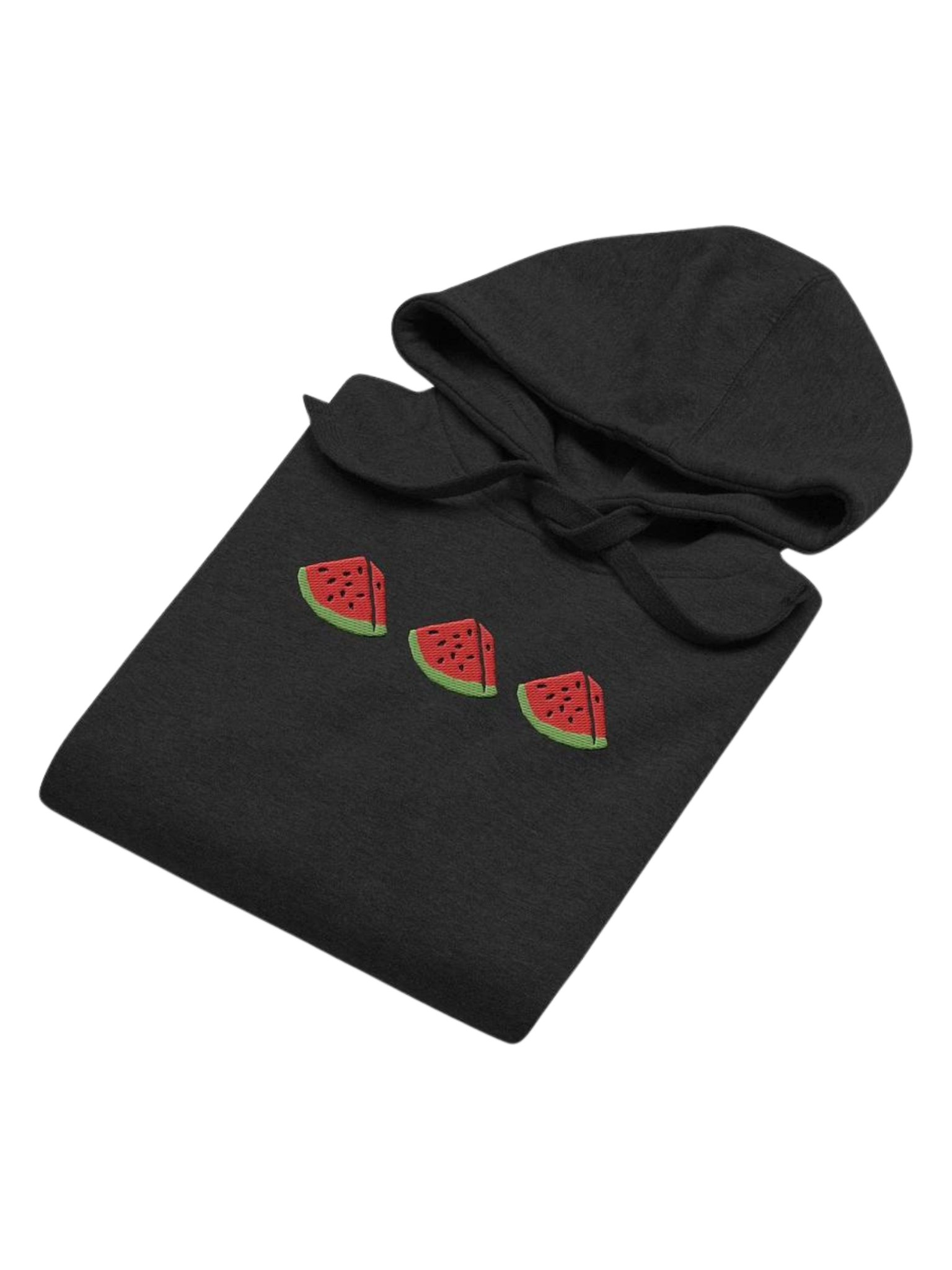 Sandia Embroidered Hoodie (black) product image (3)