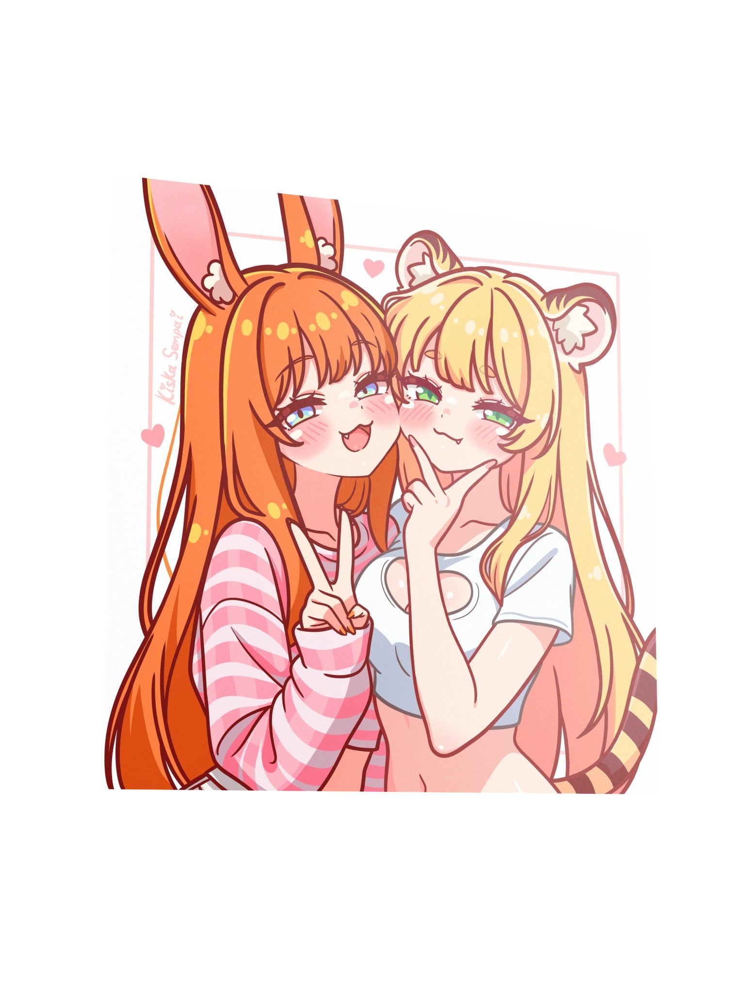 Happy Cuties Nooby & Lemon ☆ Wall Art product image (3)
