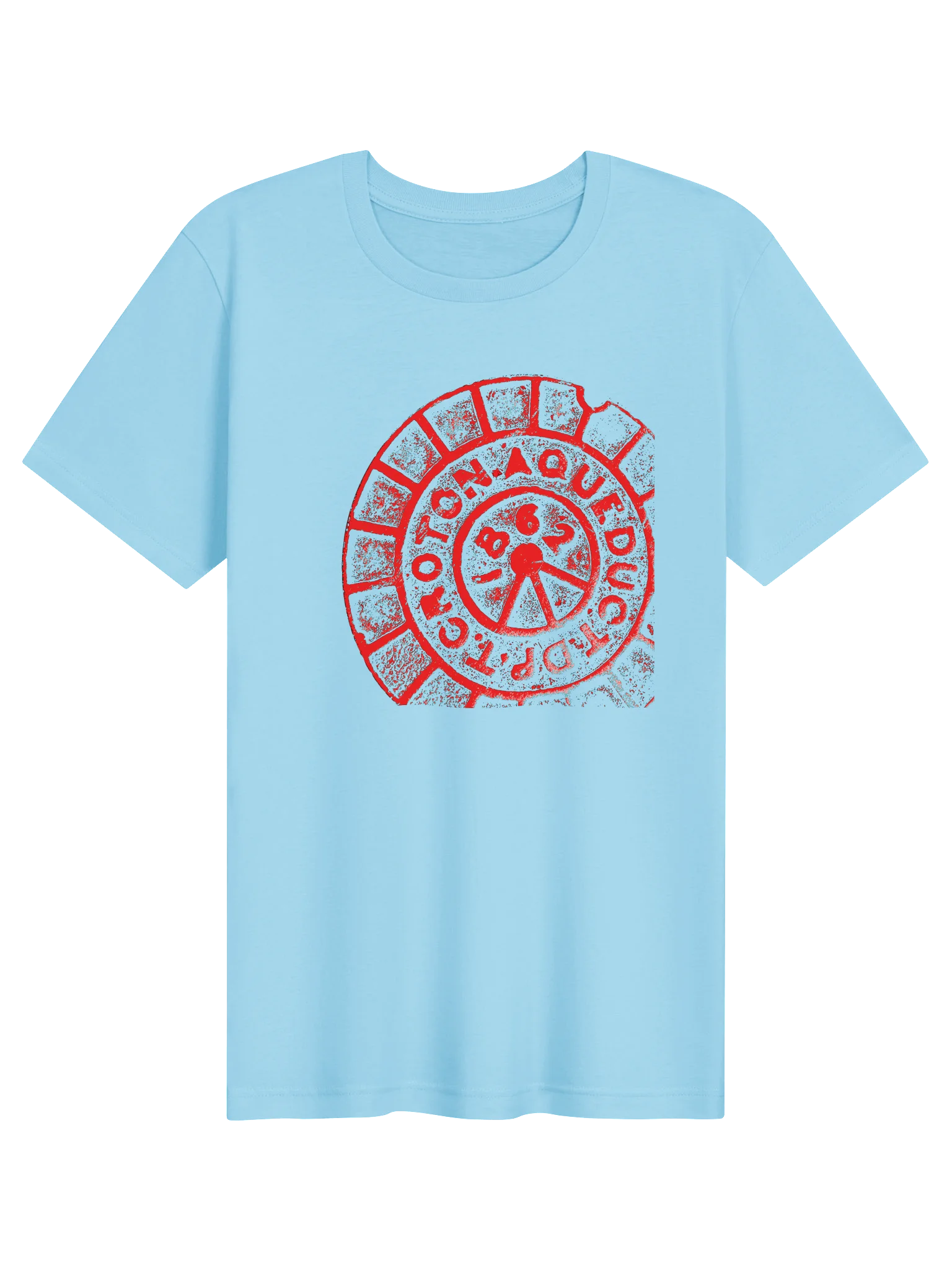 Croton Aqueduct Utility Cover T-Shirt product image (2)