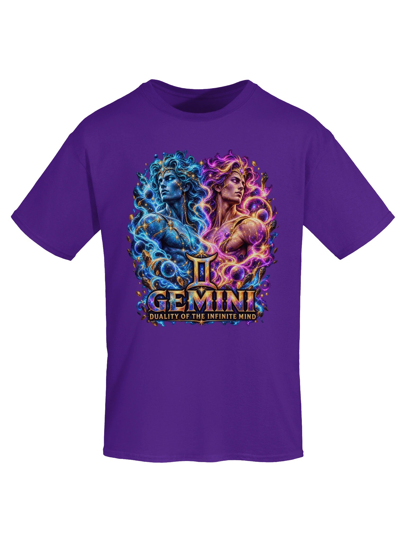 Duality of the infinite mind - Gemini Graphic Tee product image (65)