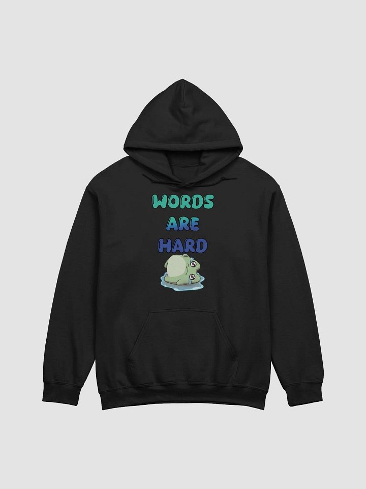 WORDS ARE HARD (Hoodie) product image (4)