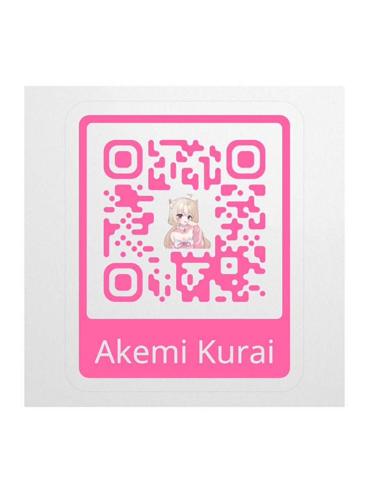 Akemi Kurai QR Code Sticker product image (3)
