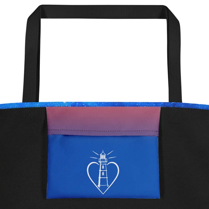 Peggy's Cove Lighthouse by Night Tote Bag product image (2)