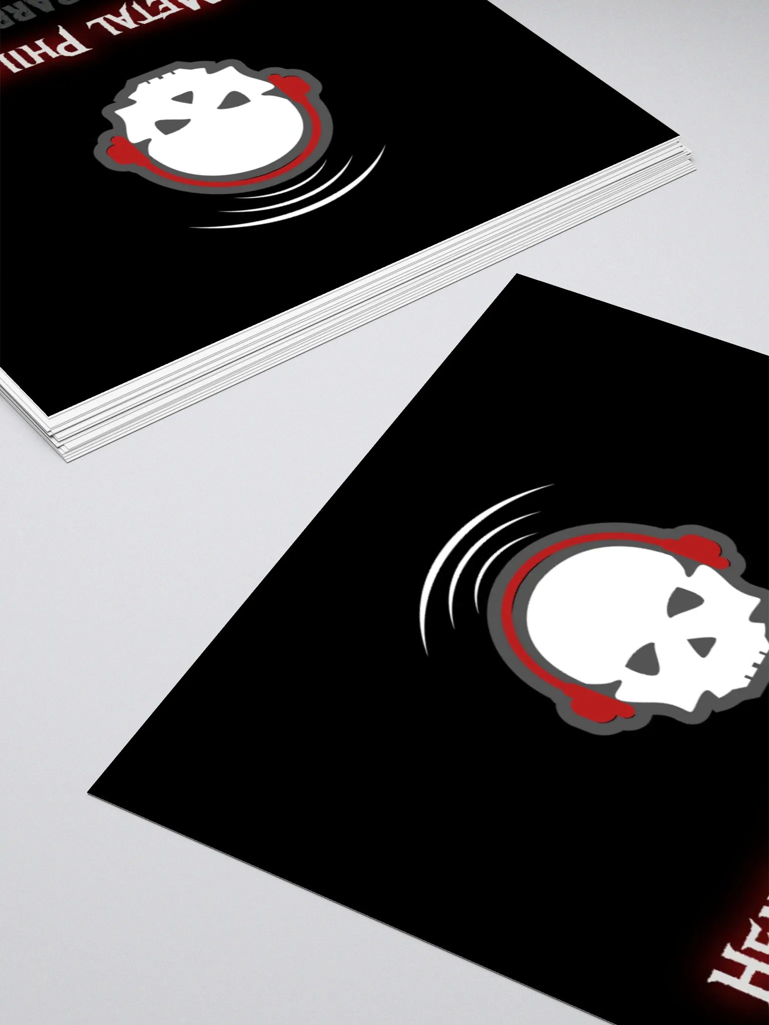 Classic Skull Logo Sticker! product image (10)
