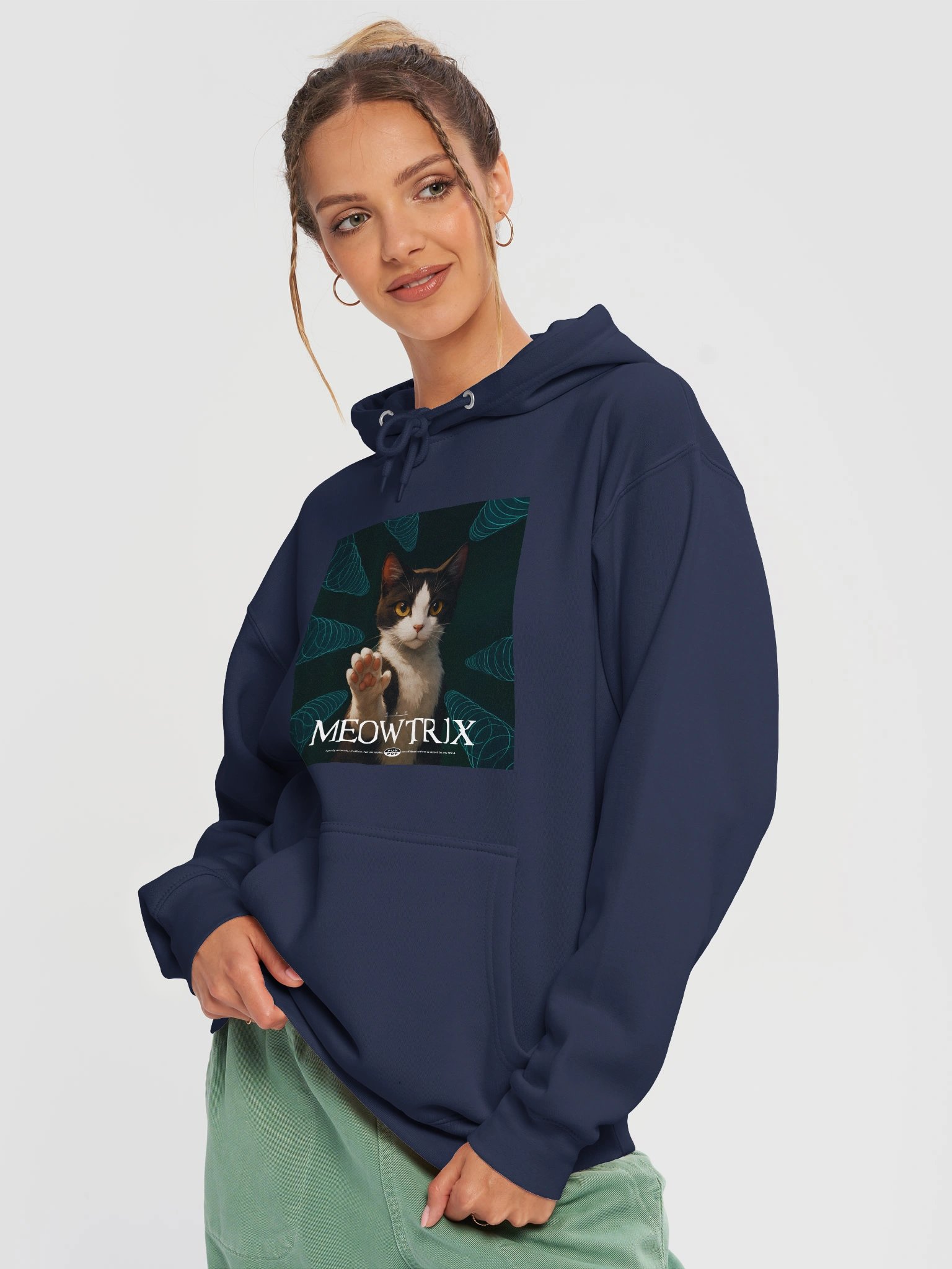 The Meowtrix - Hoodie product image (10)