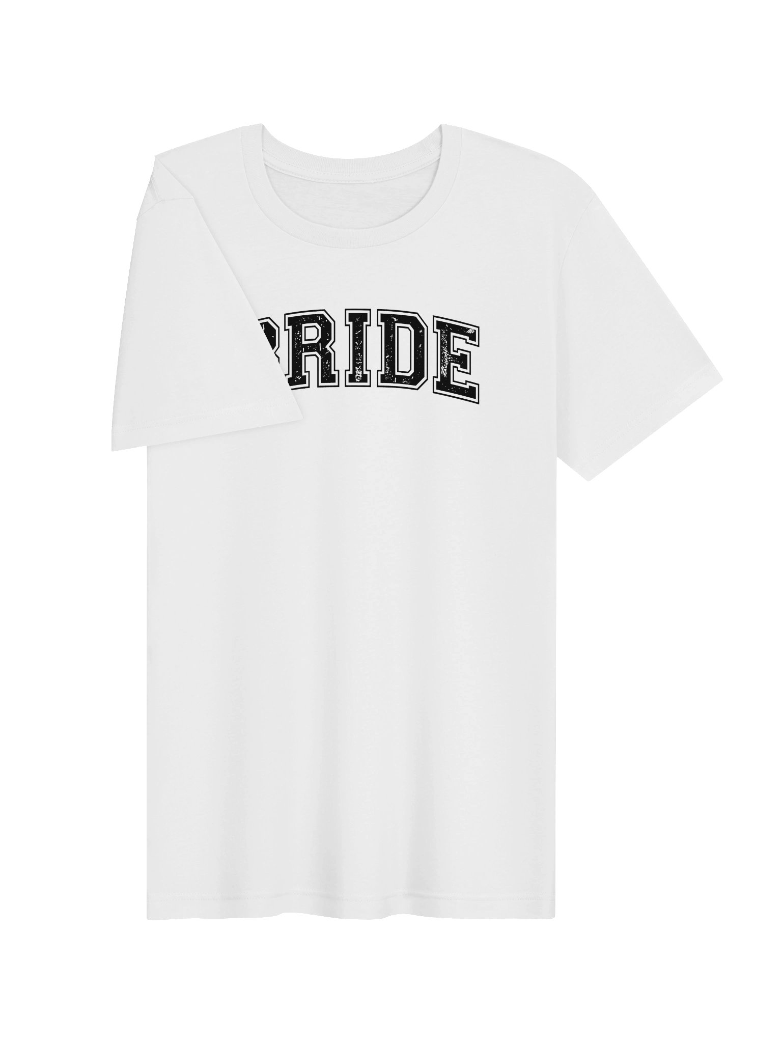 BRIDE Varsity T-Shirt | Collegiate Bride Wedding Tee product image (4)