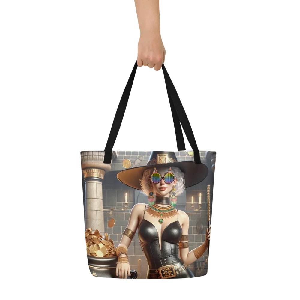 WEALTHY WITCH - TOTE BAG - DANCE MEMECOIN product image (6)