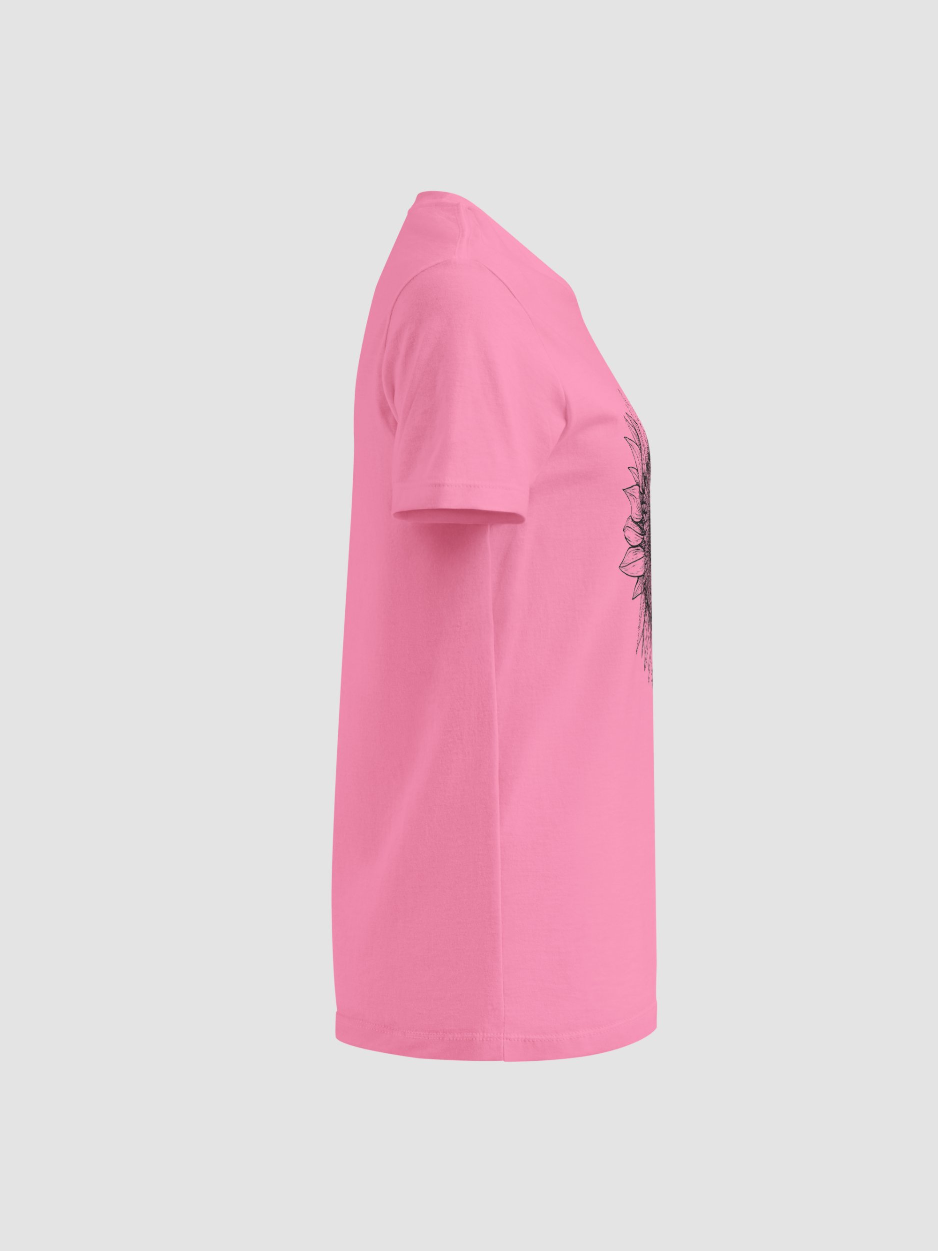 Women’s Sunflower Graphic Tee – Short Sleeve, Soft Cotton, Casual Summer Top product image (28)