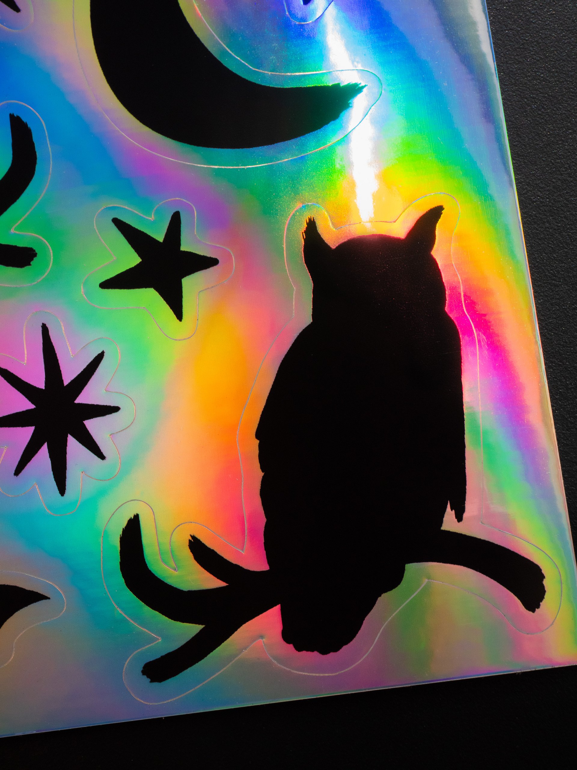 HOLOGRAPHIC STICKER SHEET - SPOOKY SKY product image (7)