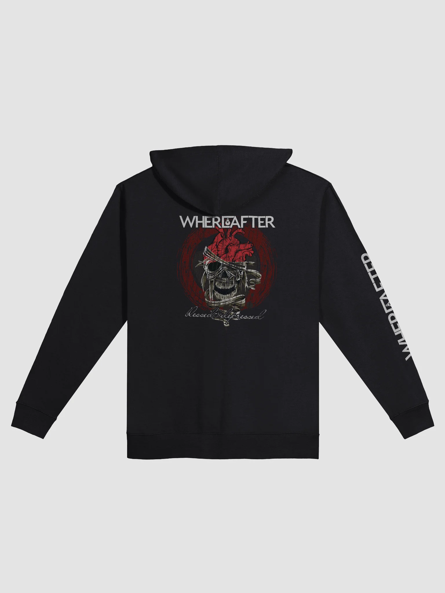 blessed & depressed Zipper Hoodie product image (3)