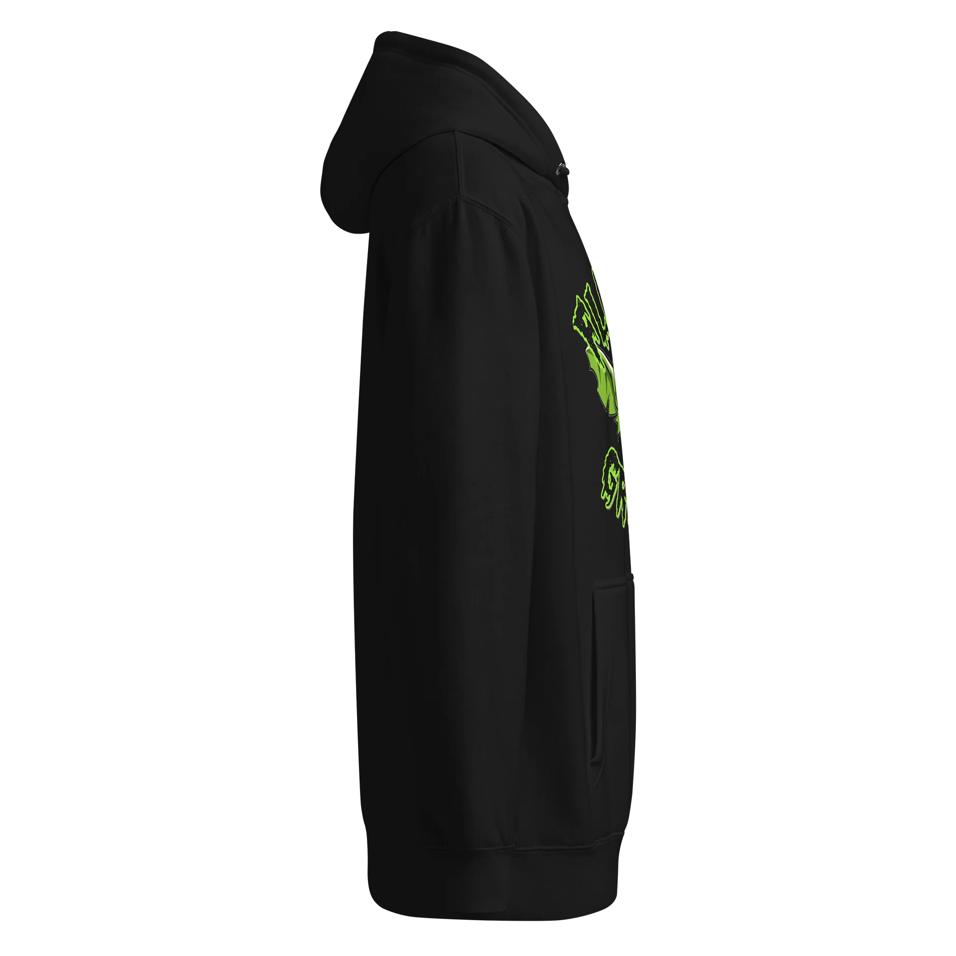 Florida Gremlin - Gremlin Face Pullover Hoodie(Green Variant) product image (4)