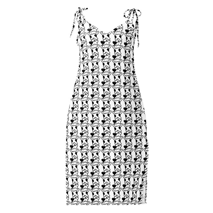 Rockstar Cartoon All-Over Dress product image (2)