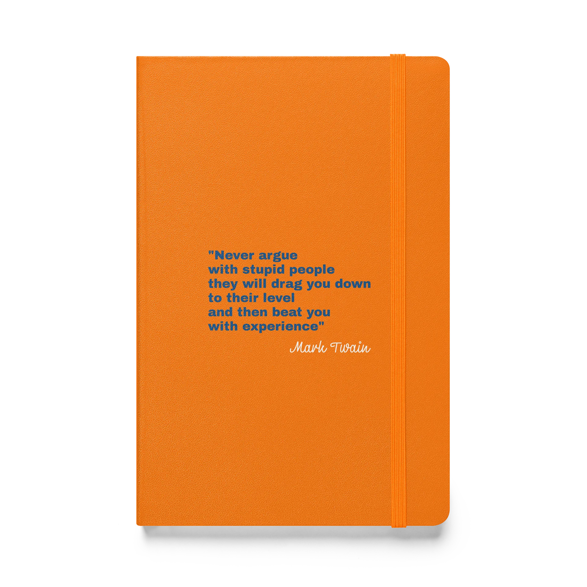 Hardcover Notebook - Twain Orange product image (1)
