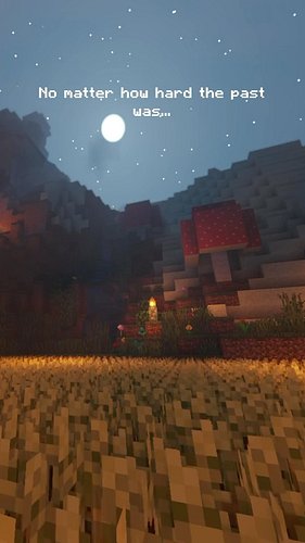 New beginnings…

#c418 #edit #feels #feel #edits #vibes #minecraftmusic #minecraft #nostalgia #minecraftedit #life #lifelesso...