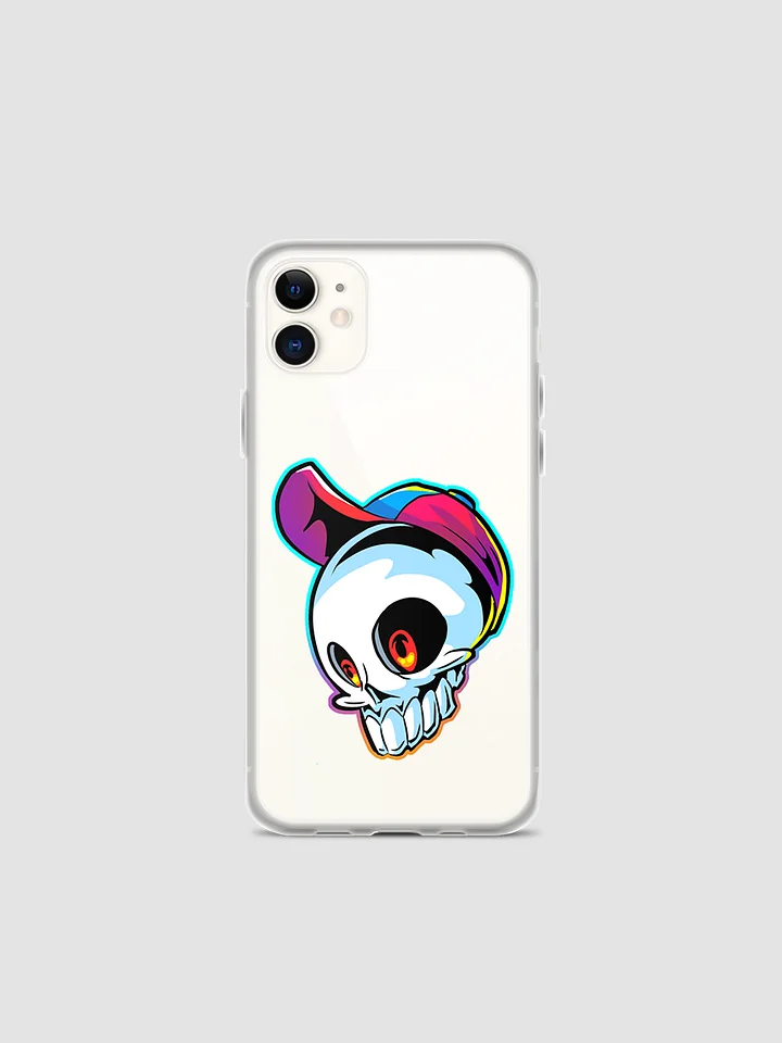 Glitch Skull Phone Case product image (2)