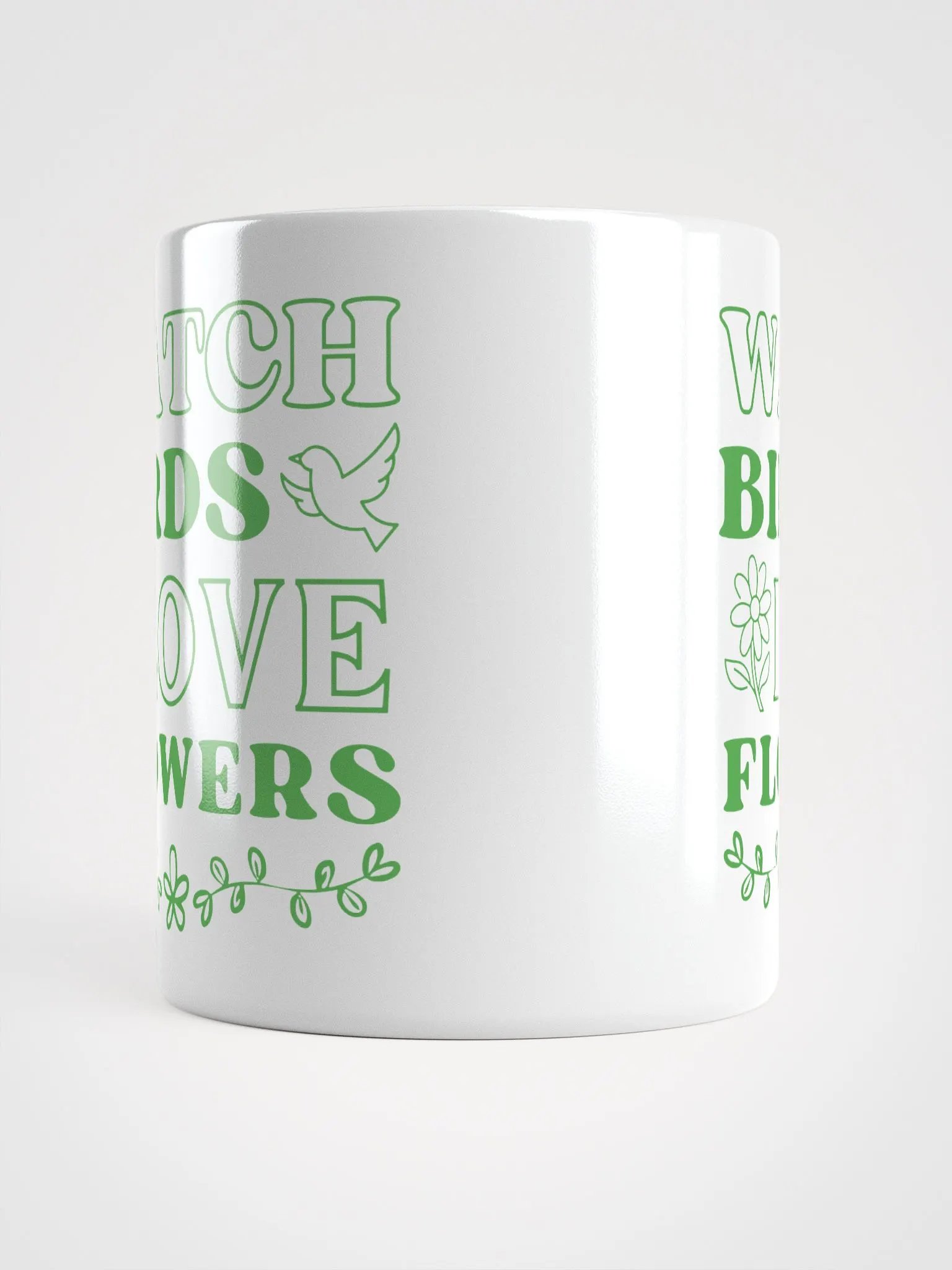 Watch Birds Love Flowers Mug product image (5)